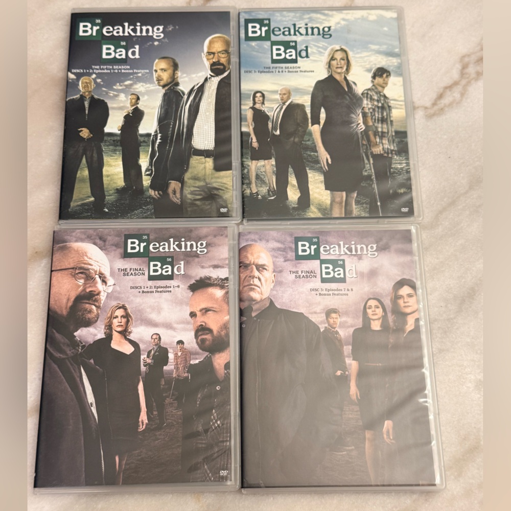 Breaking Bad DVDs Bundle - Picture 1 of 2